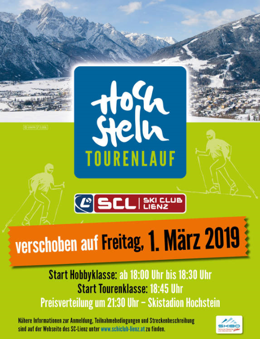 Update 4. Hochstein Tourenlauf – Ersatzstrecke