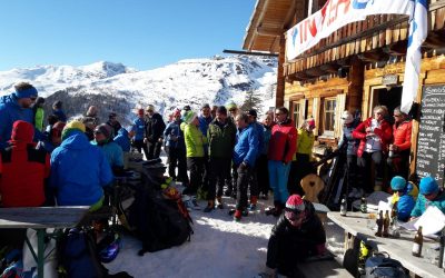 Tolle Stimmung beim Irschner Schi-Tourenlauf